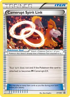 Camerupt Spirit Link XY199 - XY Black Star Promos