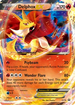 Delphox EX XY19 - XY Black Star Promos