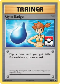 Gym Badge XY204 - XY Black Star Promos