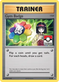 Gym Badge XY206 - XY Black Star Promos