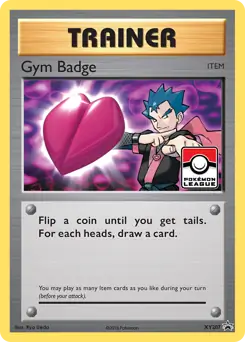 Gym Badge XY207 - XY Black Star Promos