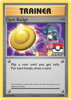 Gym Badge XY208 - XY Black Star Promos
