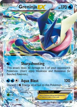 Greninja EX XY20 - XY Black Star Promos
