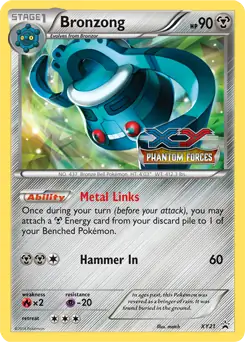 Bronzong Prerelease XY21 - XY Black Star Promos
