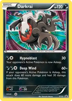 Darkrai XY22 - XY Black Star Promos