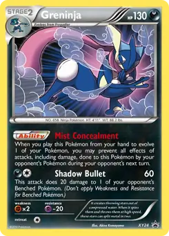 Greninja XY24 - XY Black Star Promos