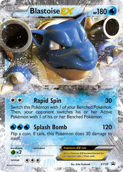 Blastoise EX XY30 - XY Black Star Promos