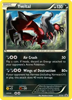Yveltal XY32 - XY Black Star Promos
