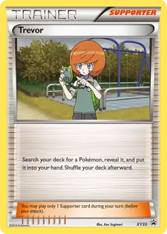 Trevor XY33 - XY Black Star Promos