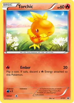 Torchic XY37 - XY Black Star Promos