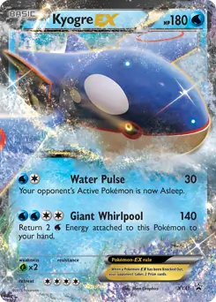 Kyogre EX XY41 - XY Black Star Promos
