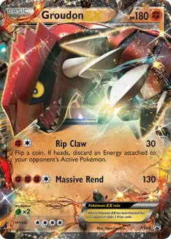 Groudon EX XY42 - XY Black Star Promos