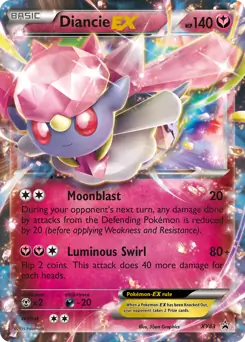 Diancie EX XY43 - XY Black Star Promos