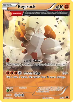 Regirock XY49 - XY Black Star Promos