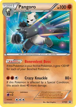 Pangoro XY50 - XY Black Star Promos