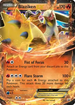 Blaziken EX XY54 - XY Black Star Promos
