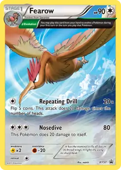 Fearow XY57 - XY Black Star Promos