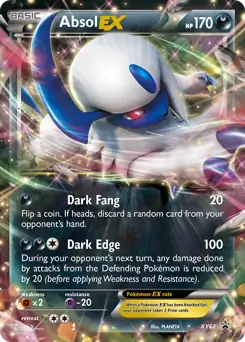 Absol EX XY62 - XY Black Star Promos