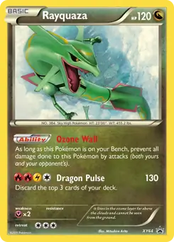 Rayquaza XY64 - XY Black Star Promos