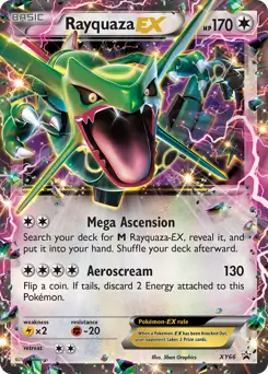 Rayquaza EX XY66 - XY Black Star Promos