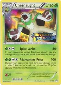 Chesnaught Prerelease Staff XY68 - XY Black Star Promos