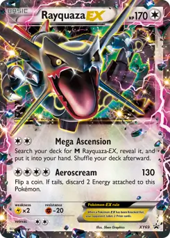Rayquaza EX XY69 - XY Black Star Promos