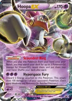 Hoopa EX XY71 - XY Black Star Promos