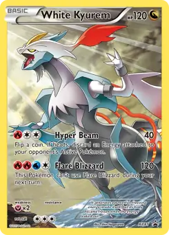 White Kyurem XY81 - XY Black Star Promos