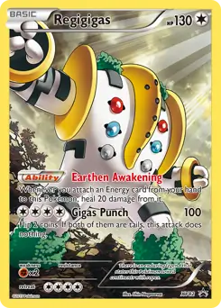 Regigigas XY82 - XY Black Star Promos