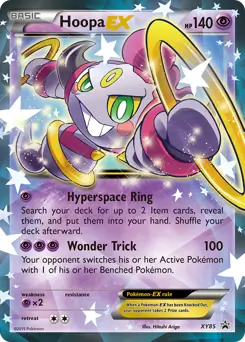Hoopa EX XY85 - XY Black Star Promos