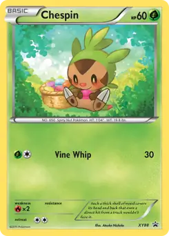 Chespin XY88 - XY Black Star Promos