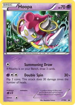 Hoopa XY90 - XY Black Star Promos