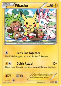 Pikachu XY95 - XY Black Star Promos