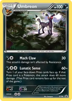 Umbreon XY96 - XY Black Star Promos