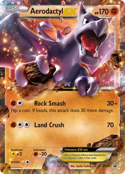 Aerodactyl EX XY97 - XY Black Star Promos
