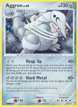 Aggron 1/123 - Mysterious Treasures