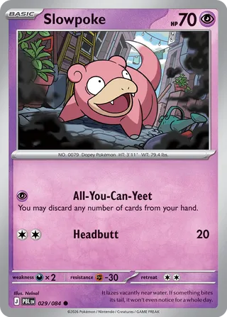 Slowpoke 029/084 - Pitch Black
