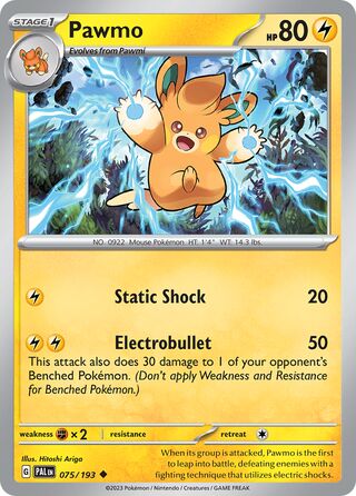 Pawmo 075/193 - Paldea Evolved