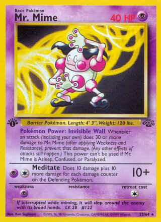 Mr. Mime 22/64 - Jungle