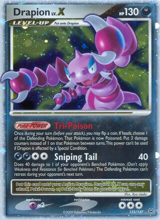 Drapion LV.X 123/127 - Platinum