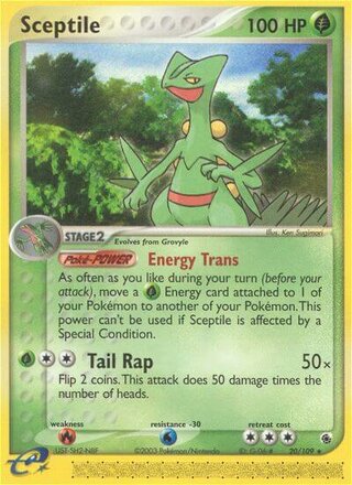 Sceptile 20/109 - Ruby & Sapphire