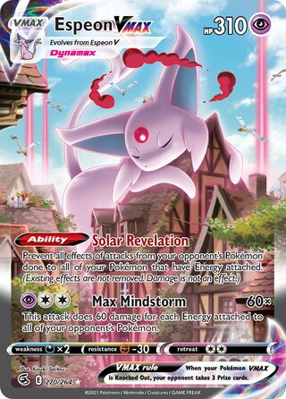 Espeon VMAX 270/264 - Fusion Strike