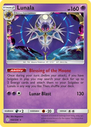 Lunala 102/236 - Cosmic Eclipse
