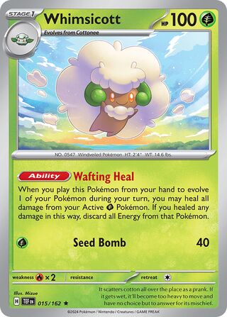 Whimsicott 015/162 - Temporal Forces