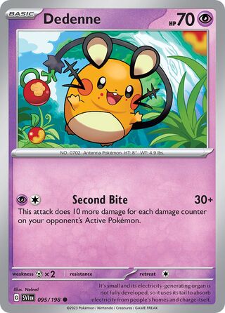 Dedenne 095/198 - Scarlet & Violet Base