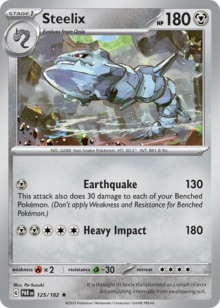 Steelix 125/182 - Paradox Rift