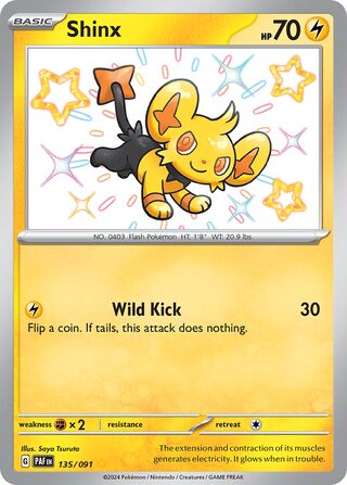 Shinx 135/091 - Paldean Fates