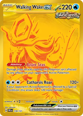 Walking Wake ex 178/131 - Prismatic Evolutions