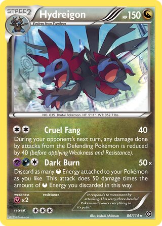 Hydreigon 86/114 - Steam Siege