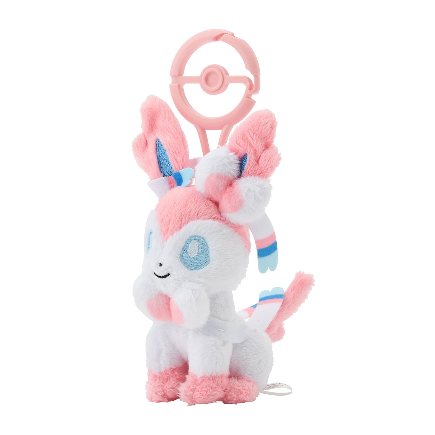Mascot Plushie med karabinkrok – Sylveon